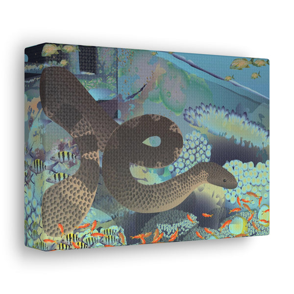 Sea Snake Canvas Gallery Wraps