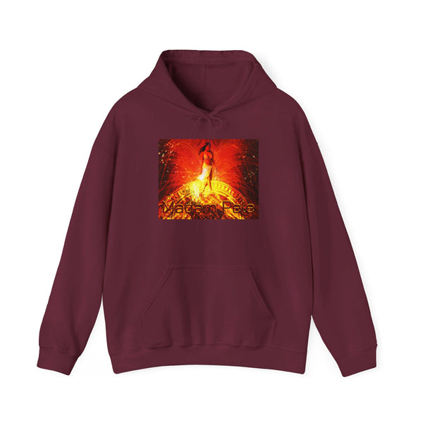 Madam Pele, Volcano Goddess Unisex Heavy Blend™ Hooded Sweatshirt