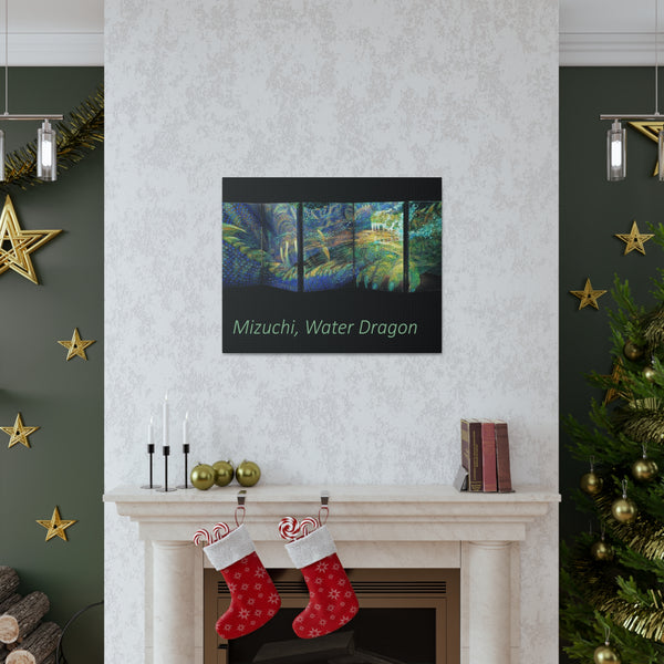 Water Dragon Canvas Gallery Wraps