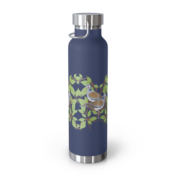 Two Turtle Doves Copper Vacuum Insulated Bottle, 22oz