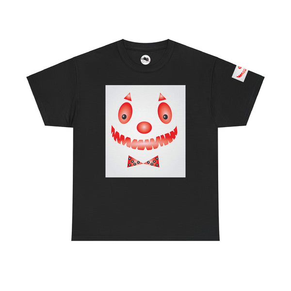 Clown Mask Unisex Heavy Cotton Tee