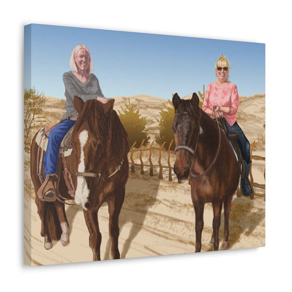 Hank and Friends Canvas Gallery Wraps