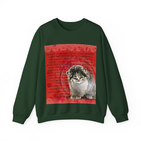 Love Pallas Cat Unisex Heavy Blend™ Crewneck Sweatshirt