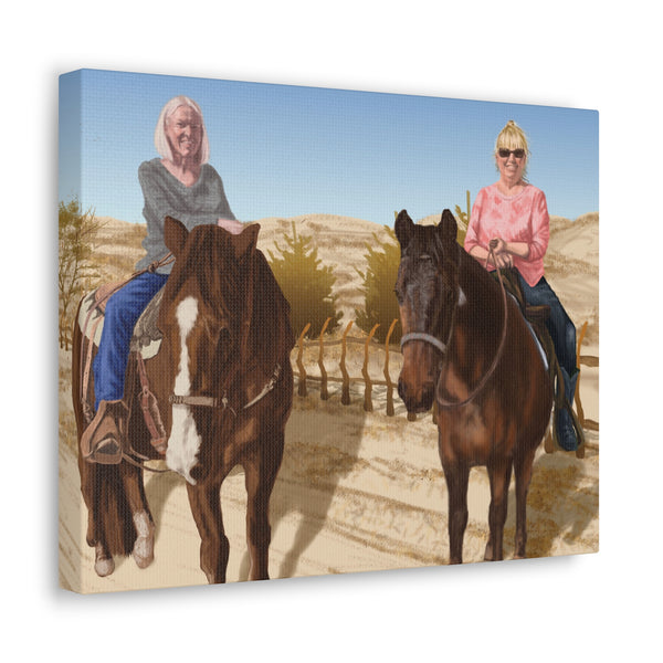 Hank and Friends Canvas Gallery Wraps