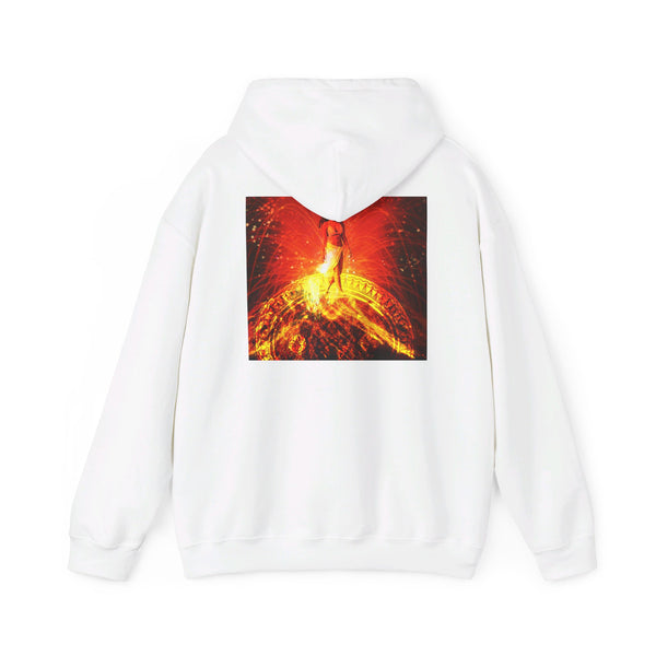 Madam Pele, Volcano Goddess Unisex Heavy Blend™ Hooded Sweatshirt