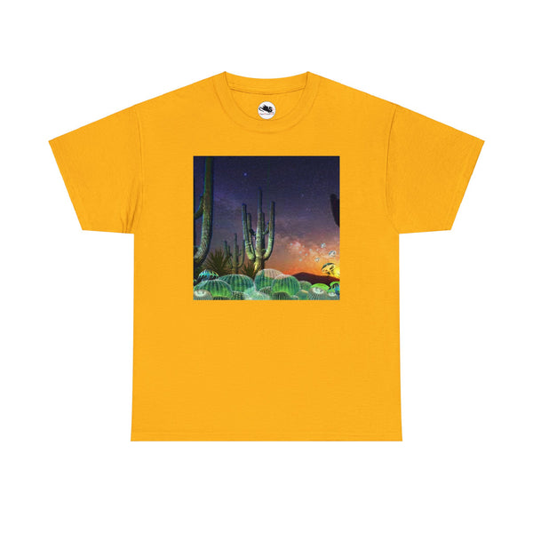 Cactus Glow Unisex Heavy Cotton Tee