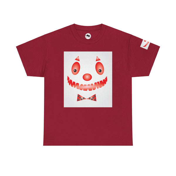 Clown Mask Unisex Heavy Cotton Tee