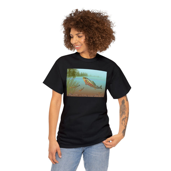 Golden Trout Unisex Heavy Cotton Tee