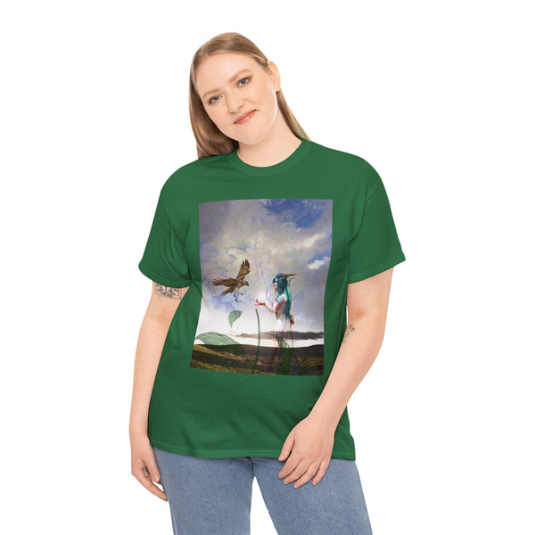 Hawk Goddess Unisex Heavy Cotton Tee
