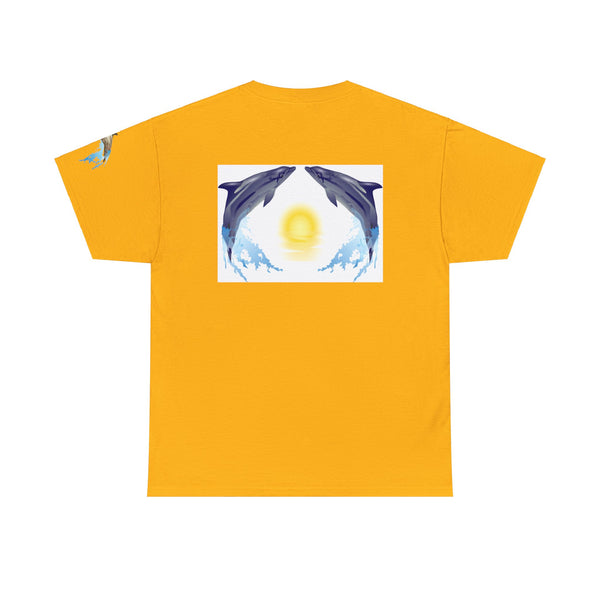 Dolphin Love Unisex Heavy Cotton Tee