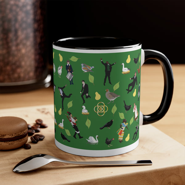 12 Days of Christmas Accent Coffee Mug, 11oz