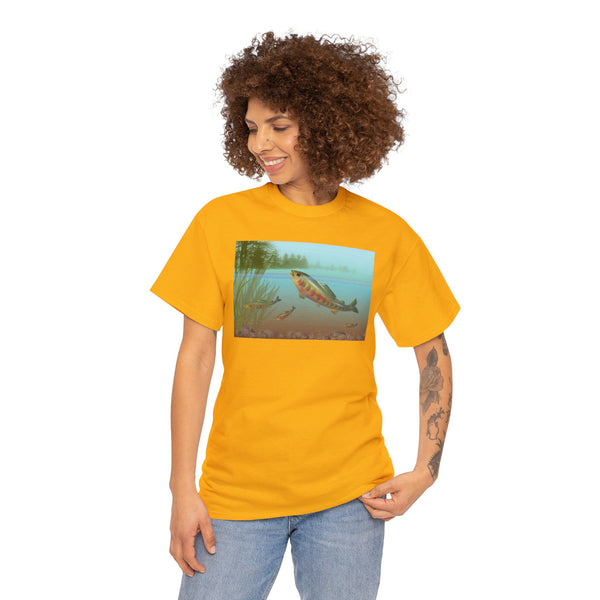 Golden Trout Unisex Heavy Cotton Tee