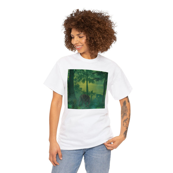 Jungle Panther Unisex Heavy Cotton Tee