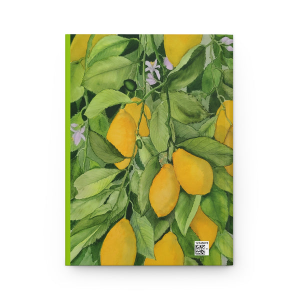 Lemons Hardcover Journal Matte