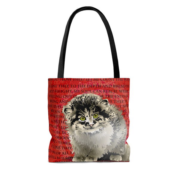 Pallas Cat Love AOP Tote Bag