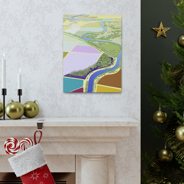 Delta Gold Canvas Gallery Wraps