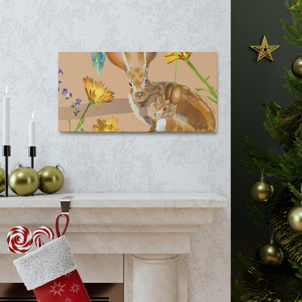 Jackrabbits Canvas Gallery Wraps