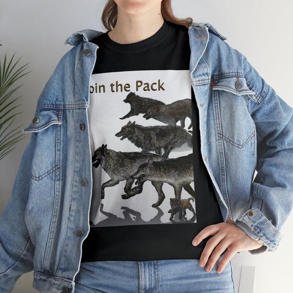 Join The Pack Unisex Heavy Cotton Tee
