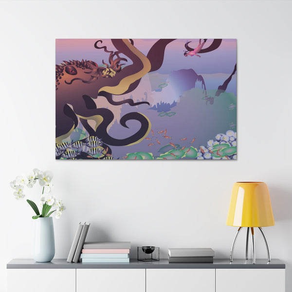 Kracken Canvas Gallery Wraps