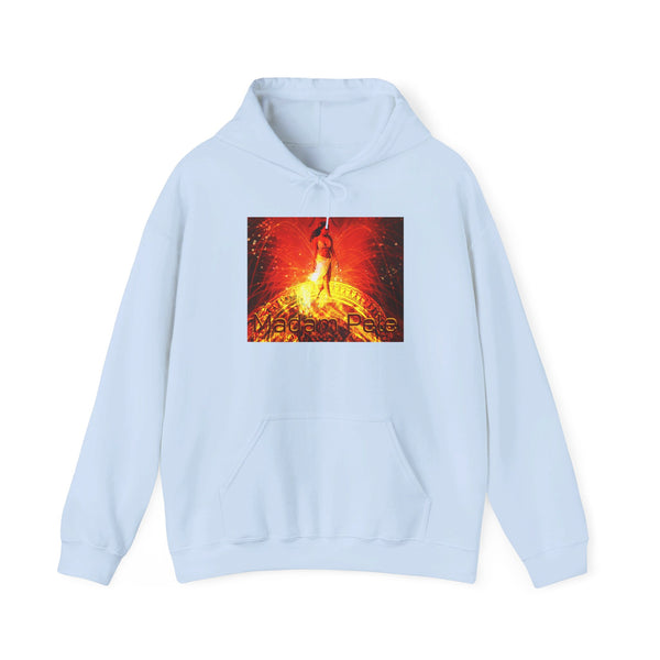 Madam Pele, Volcano Goddess Unisex Heavy Blend™ Hooded Sweatshirt
