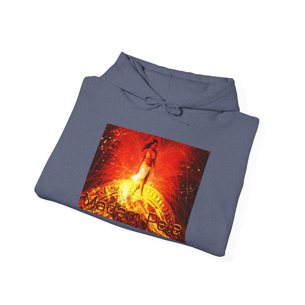 Madam Pele, Volcano Goddess Unisex Heavy Blend™ Hooded Sweatshirt