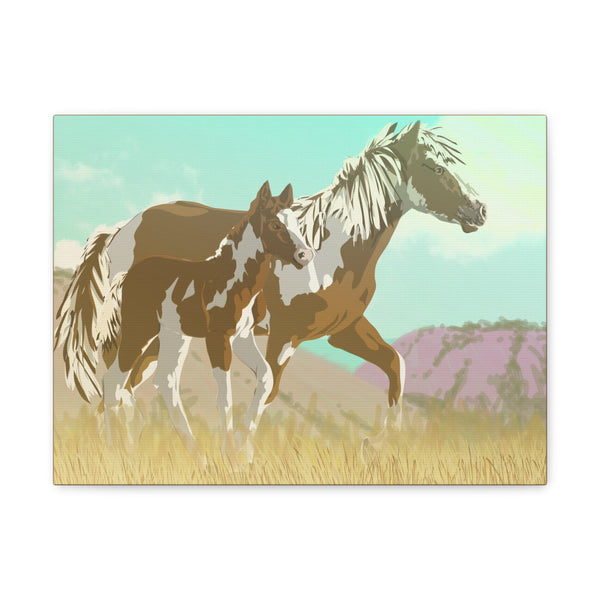 Mare and Colt Gallery Wraps