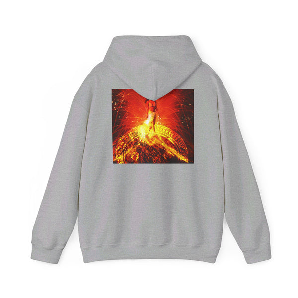 Madam Pele, Volcano Goddess Unisex Heavy Blend™ Hooded Sweatshirt