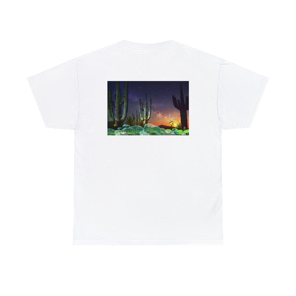 Cactus Glow Unisex Heavy Cotton Tee
