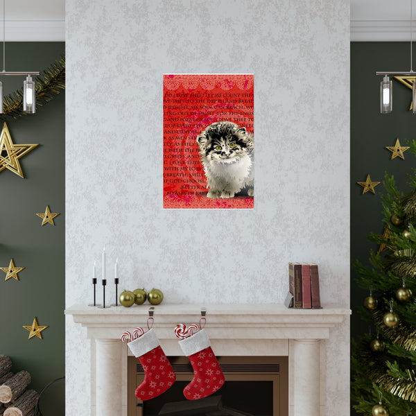 Pallas Cat Love Premium Matte vertical posters