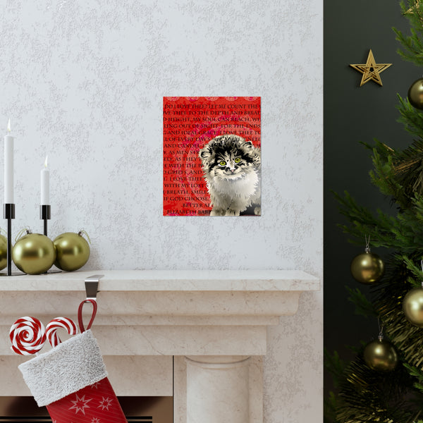 Pallas Cat Love Premium Matte vertical posters