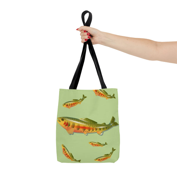 Golden Trout AOP Tote Bag