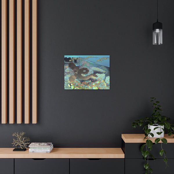 Sea Snake Canvas Gallery Wraps