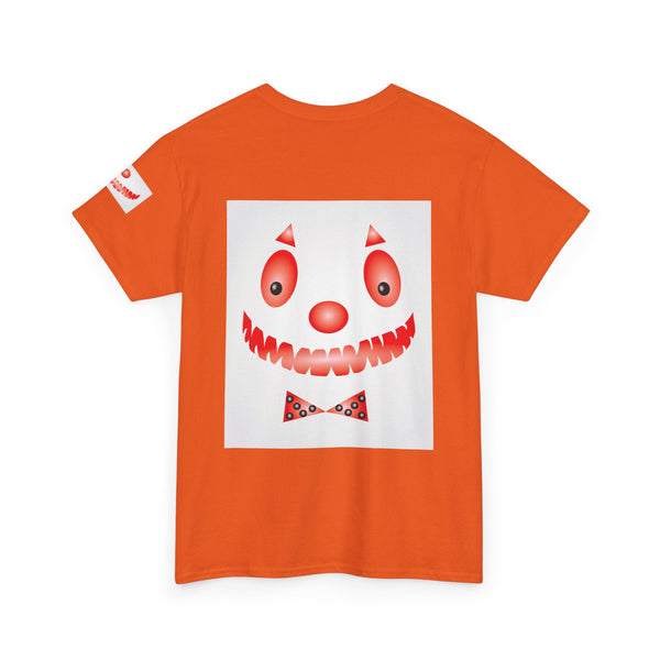 Clown Mask Unisex Heavy Cotton Tee