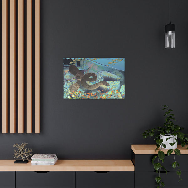 Sea Snake Canvas Gallery Wraps