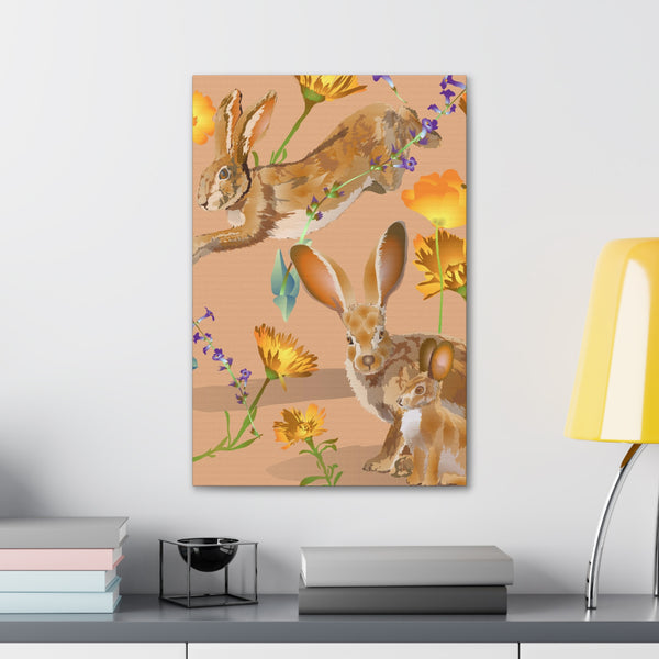 Jackrabbits Canvas Gallery Wraps