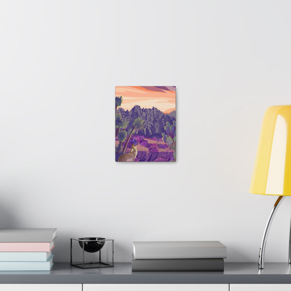 Castle Mountains Canvas Gallery Wraps