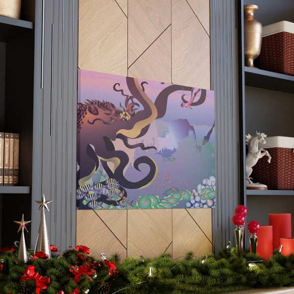 Kracken Canvas Gallery Wraps