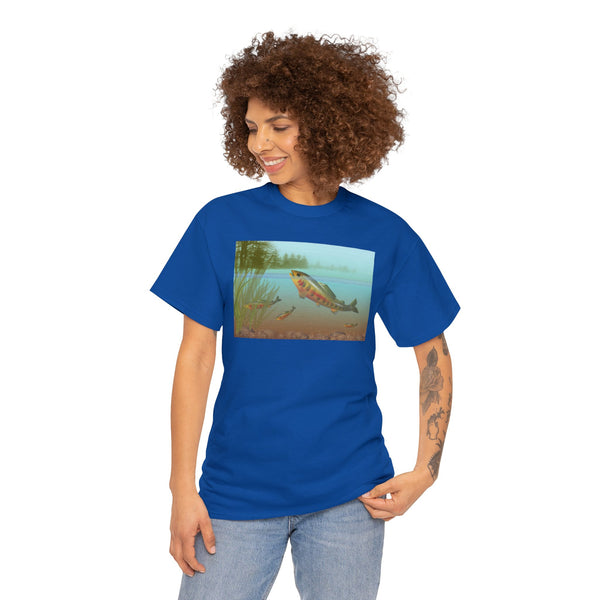 Golden Trout Unisex Heavy Cotton Tee