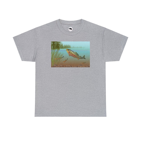 Golden Trout Unisex Heavy Cotton Tee