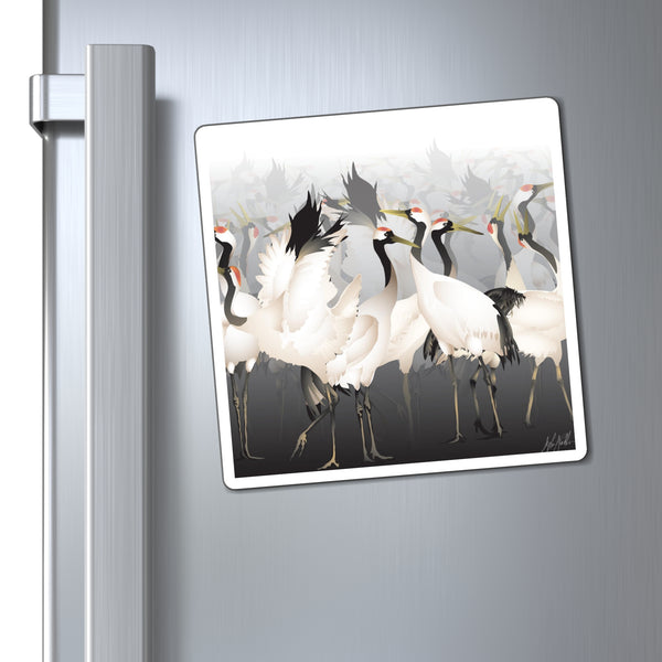 Lucky Cranes Magnet