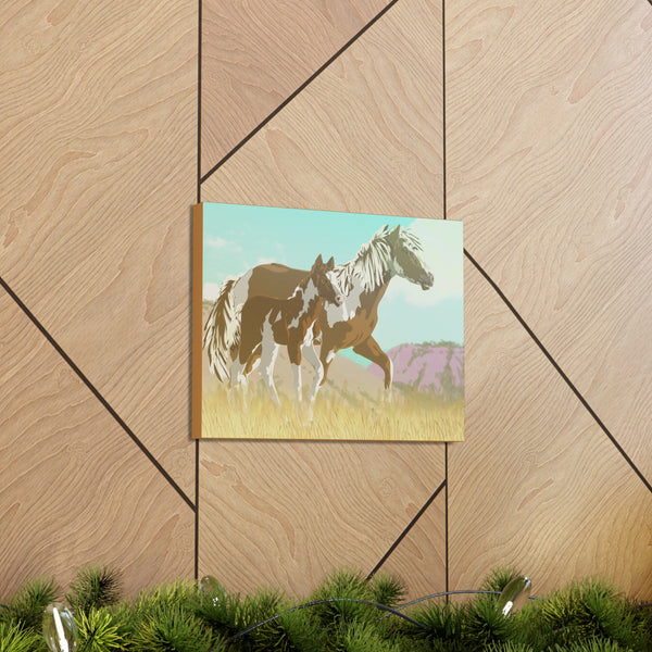 Mare and Colt Gallery Wraps