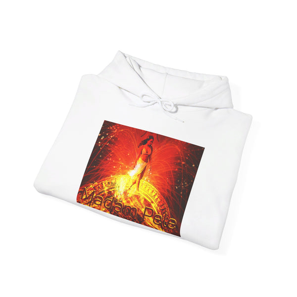 Madam Pele, Volcano Goddess Unisex Heavy Blend™ Hooded Sweatshirt