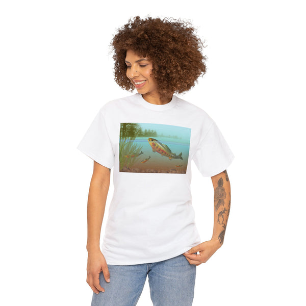 Golden Trout Unisex Heavy Cotton Tee