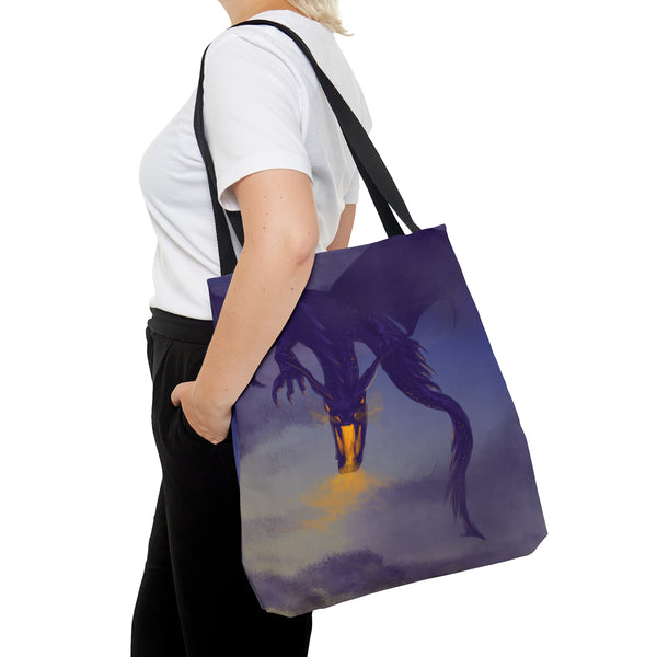 Fire Dragon AOP Tote Bag