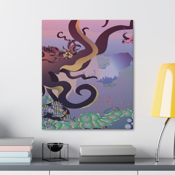 Kracken Canvas Gallery Wraps