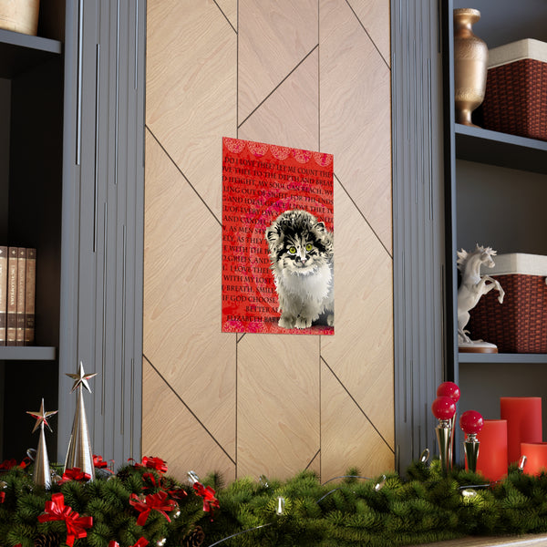 Pallas Cat Love Premium Matte vertical posters