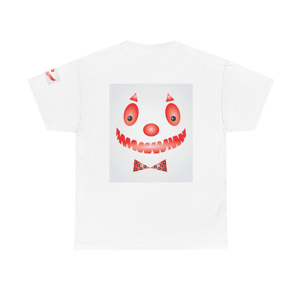 Clown Mask Unisex Heavy Cotton Tee