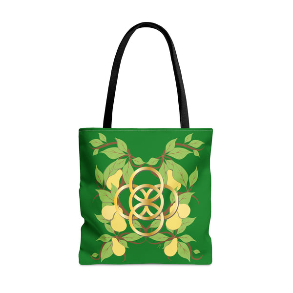 Five Golden Rings of Christmas Tote Bag
