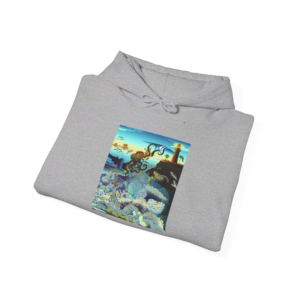 Above and Below Unisex Heavy Blend™ Hooded Sweatshirt