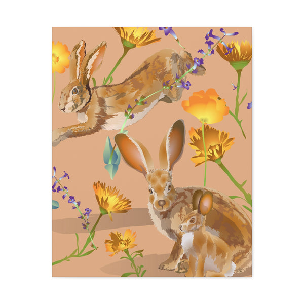 Jackrabbits Canvas Gallery Wraps